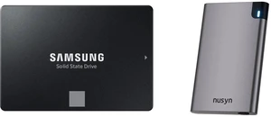 SSD Hard Drive / SSD Enclosures Combo - SAMSUNG MZ-77E2T0B/AM Bundle with NUSYN NSE22GR SSD Hard Drive / SSD Enclosures Combo - SAMSUNG MZ-77E2T0B/AM Bundle with NUSYN NSE22GR