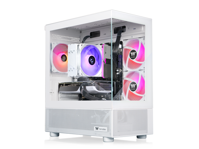 Thermaltake LCGS NE u2570S-V170S Gaming Desktop (Intel Core Ultra 5 250K Plus, ToughRam 16GB DDR5 6000MT/s RGB Memory, NVIDIA GeForce RTX 5070, 1TB