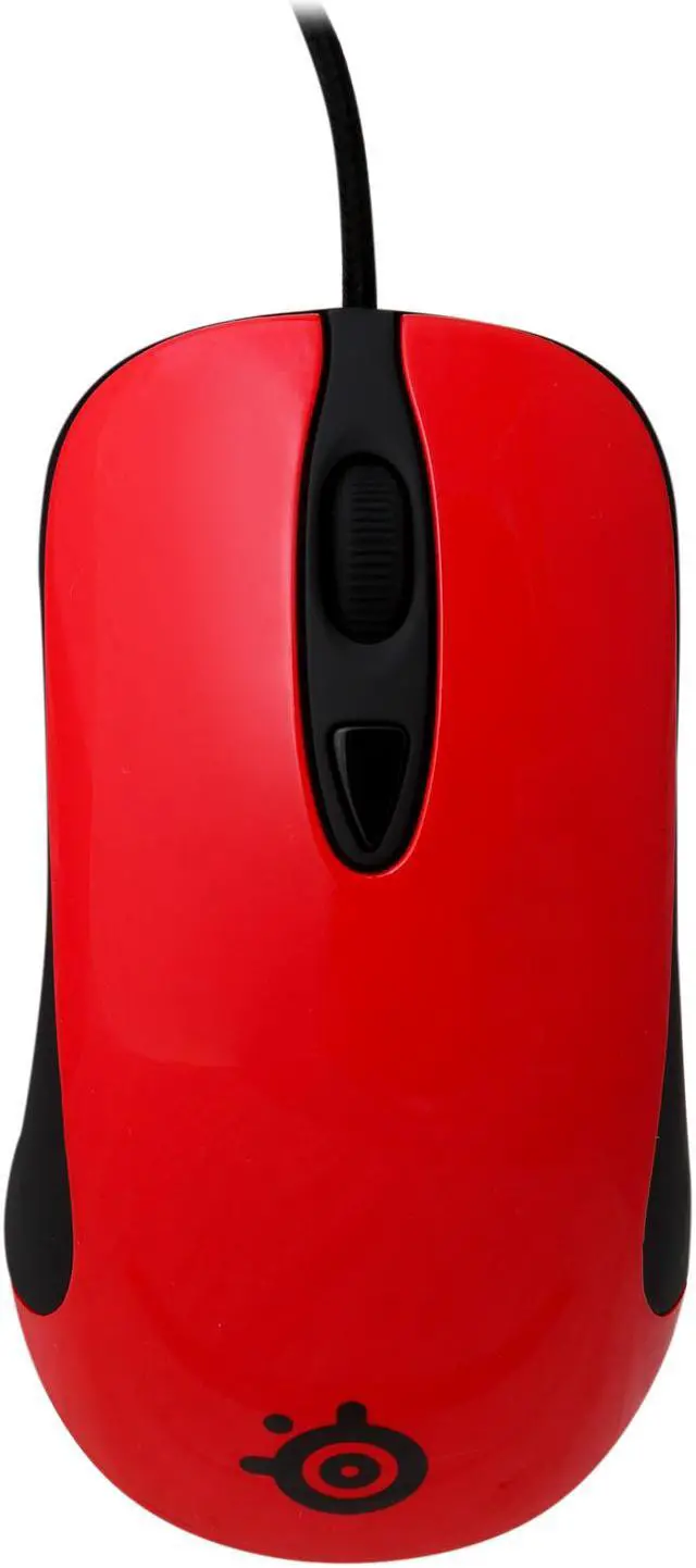 Alt view image 2 of 5 - MSI Steelseries Optical Mouse (Red)