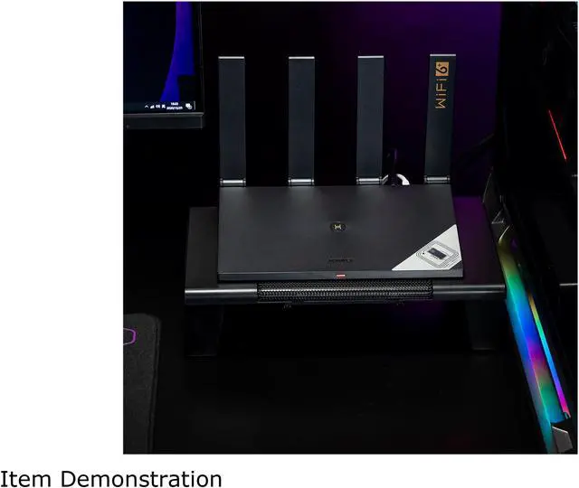 Alt view image 7 of 12 - Cooler Master NotePal Connect Stand Network Devices Cooling Solution, Metal Mesh, SickleFlow 120 Reverse Edition fan, and USB Connectivity