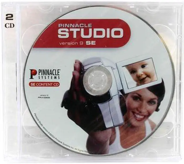 Main image of Pinnacle Studio V9 SE, Capture and edit footage from DV, Digital8 or MicroMV, or any analog source. - OEM