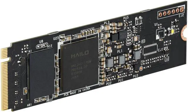 Alt view image 7 of 16 - ASUS UGen300 M2 AI Module, Hailo-10H, 8GB LPDDR4, PCIe3 x4, M.2 Key-M 2280, Compatible with Windows/Linux/Android, x86 & ARM
