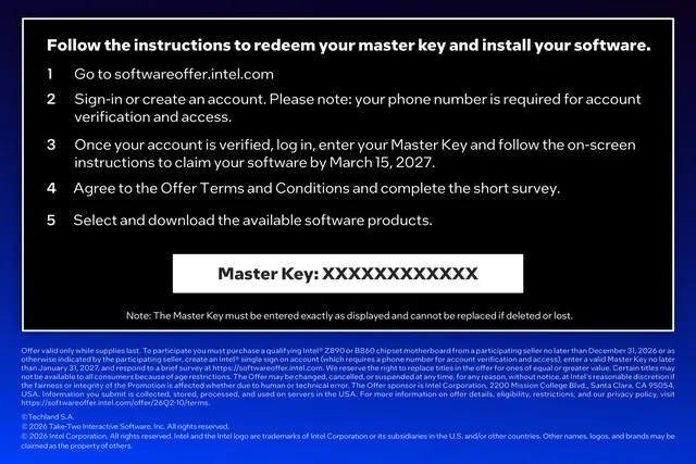 Alt view image 2 of 2 - Intel Motherboard Bundle 2026