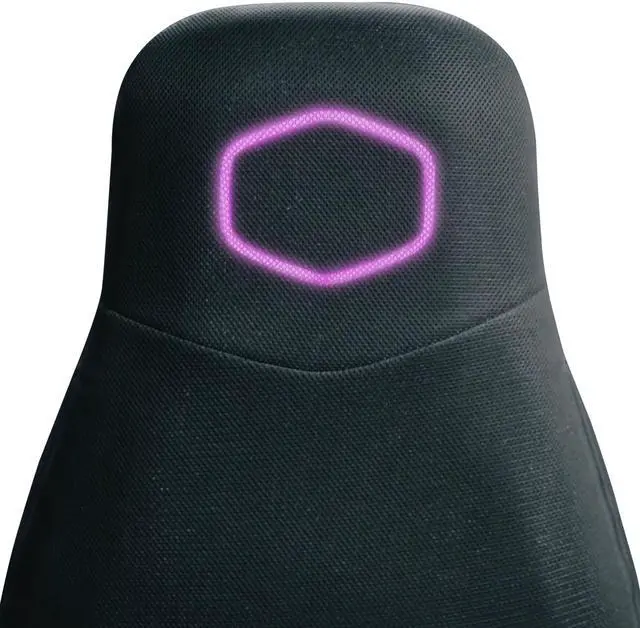 Alt view image 2 of 14 - Cooler Master Synk X Ultra Black Ergonomic Real-Time Tactile Immersion Chair, Retractable Leg Rest, All-in-one Controller, Breathable Fabric, Stable Rolling Base, Solid Structure (IXC-SX1-K-US1)
