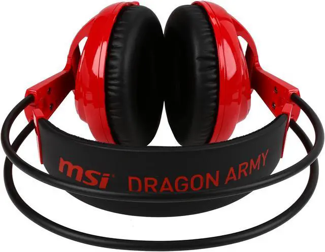 Alt view image 5 of 7 - SteelSeries Gift - Siberia V2 Headset-MSI Gaming Edition