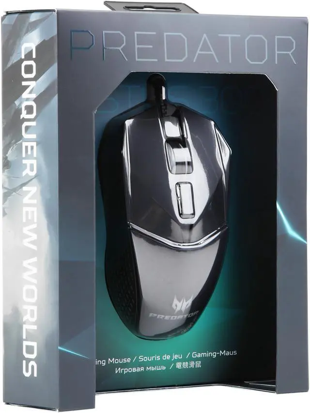 Alt view image 4 of 4 - Acer Predator CESTUS 300 Wired Gaming Mouse - Black