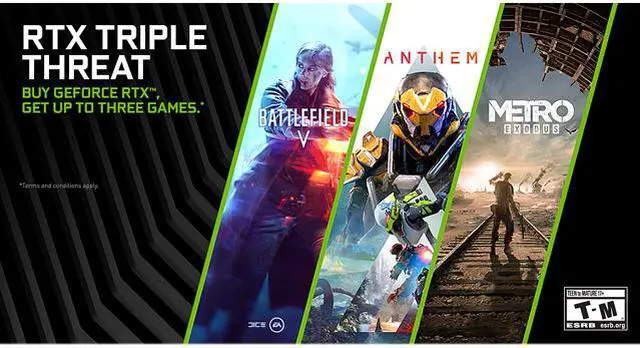 Main image of NVIDIA Gift - RTX Triple Threat Bundle - Anthem
