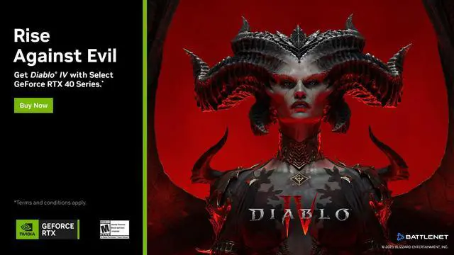 Main image of NVIDIA Gift - GeForce RTX 40 Series Diablo IV