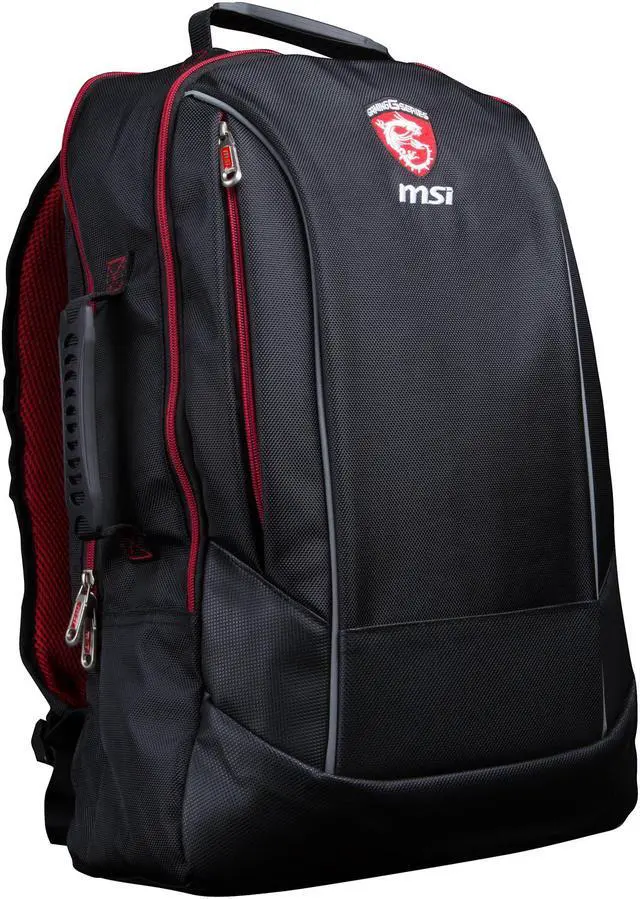 Alt view image 3 of 8 - MSI gift-Gaming backpack for 15"~17" Standard (Vacuum)