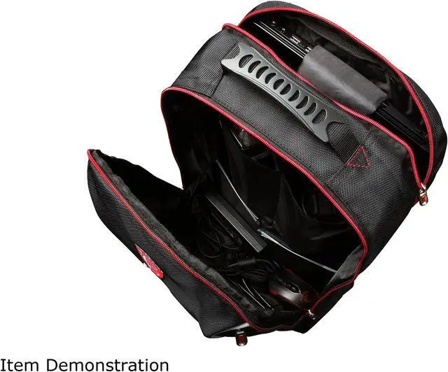 Alt view image 8 of 8 - MSI gift-Gaming backpack for 15"~17" Standard (Vacuum)