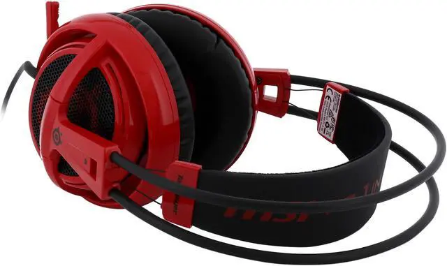 MSI Siberia 200 Gaming Headset - Forged Red - Newegg.com