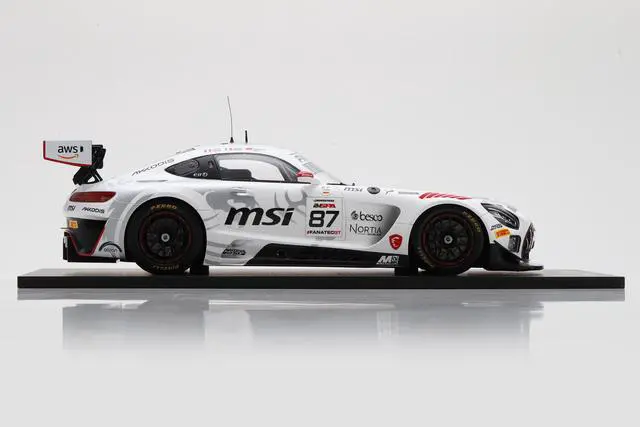 Alt view image 6 of 9 - MSI Gaming Laptop Gift - 1:18 Mercedes AMG GT3