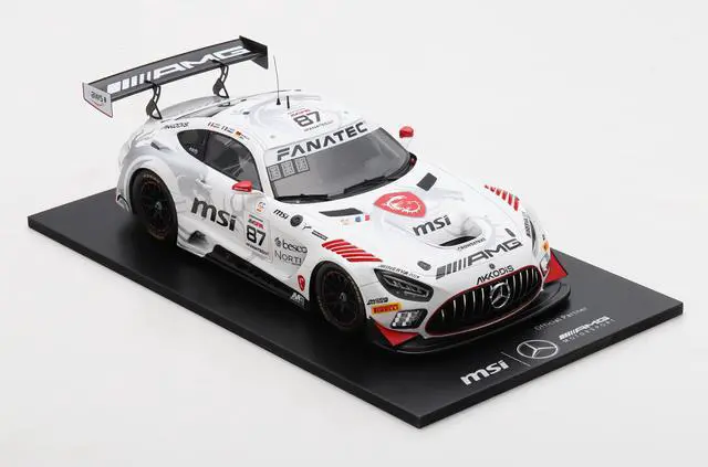Alt view image 2 of 9 - MSI Gaming Laptop Gift - 1:18 Mercedes AMG GT3
