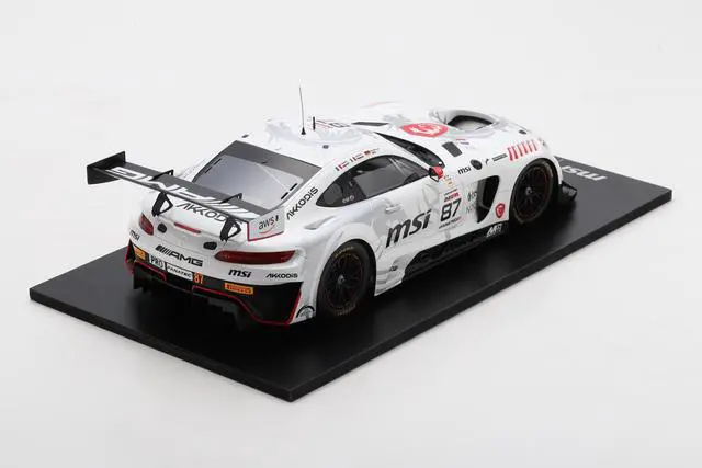 Alt view image 8 of 9 - MSI Gaming Laptop Gift - 1:18 Mercedes AMG GT3