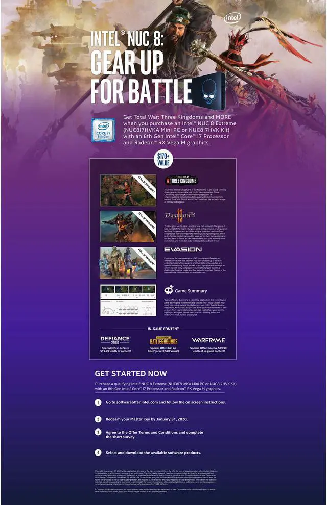 Alt view image 2 of 2 - Intel Gift - NUC Hades Canyon Master Keys