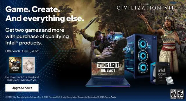 Main image of Intel CPU Spring Bundle - Civilization VII