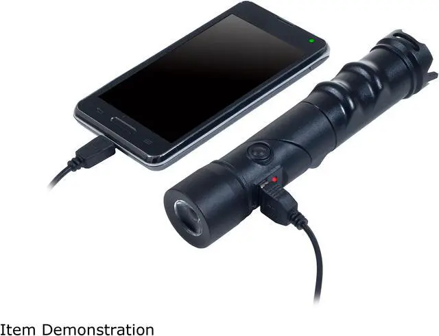 Alt view image 4 of 4 - Northwest 72-2128U 3 in 1 Phone Car Charger USB Power Bank Flashlight