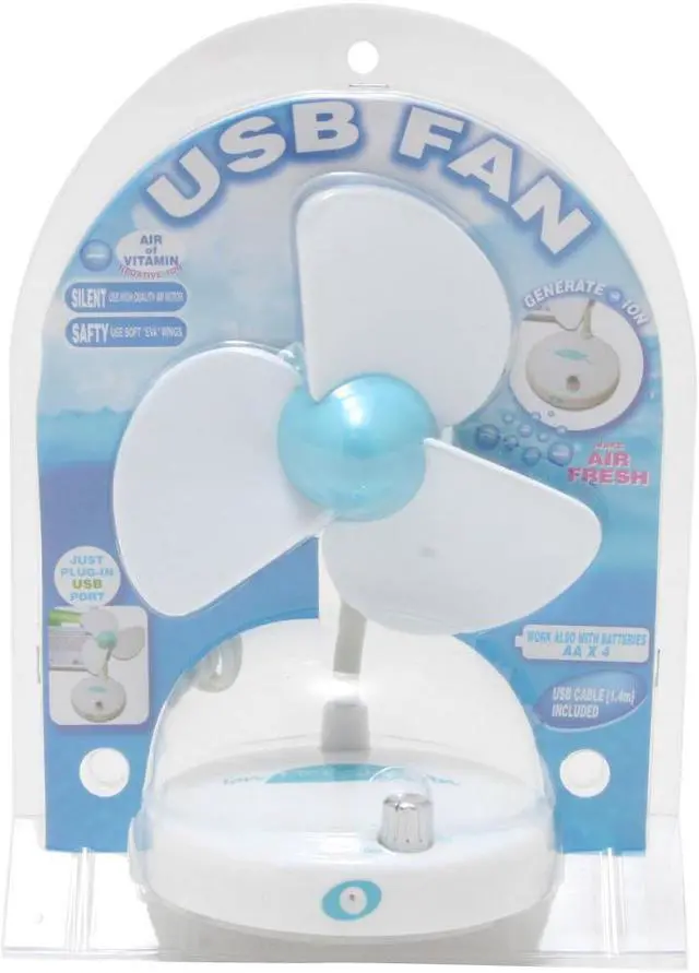 Alt view image 5 of 5 - ARK PC-1000 USB Fan with Fresh Air Generator
