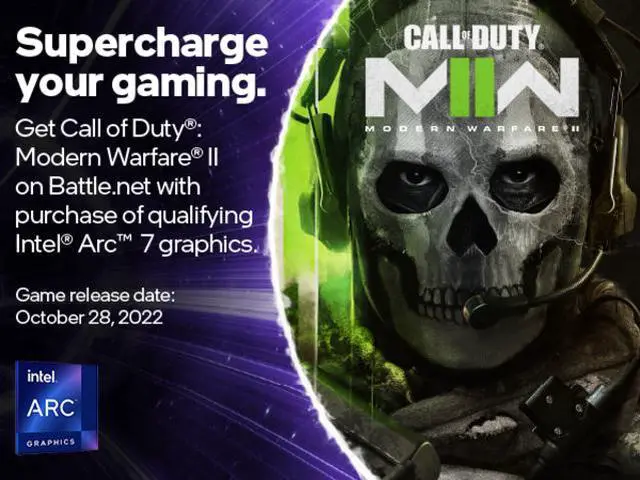 Main image of Intel Gift - Intel Arc 5 & 7 AIC/IBC Graphics Card Game + Creative Offer Bundle