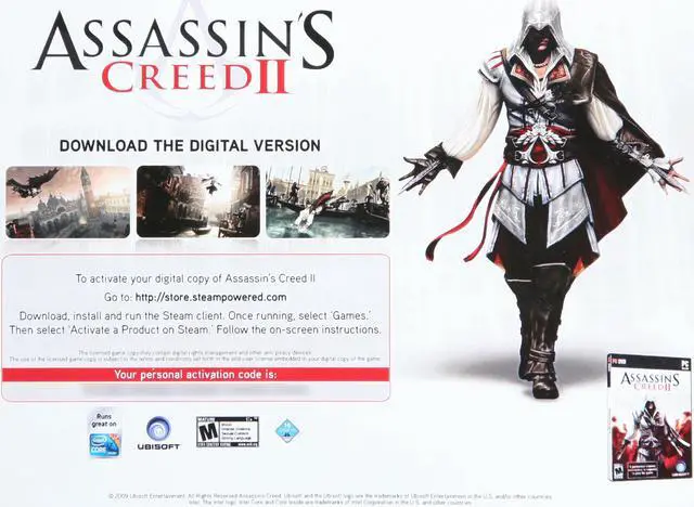 Main image of UBISOFT Assassin’s Creed II – PC Digital Download, Gift with Intel Purchase