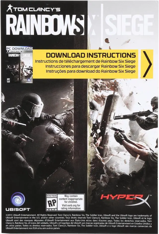 Main image of UBISOFT Gift - Rainbow Six Siege for PC