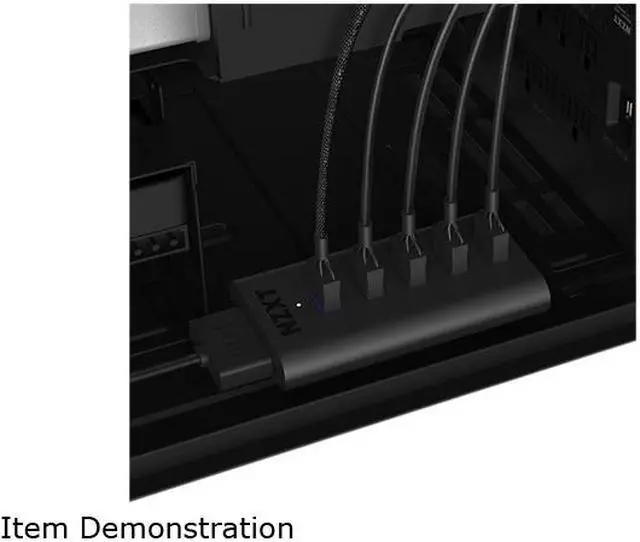 Alt view image 7 of 11 - NZXT AC-IUSBH-M3 Internal USB Hub (Gen 3)