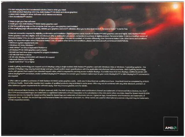 Alt view image 2 of 2 - AMD Gift - Software Download Coupon
