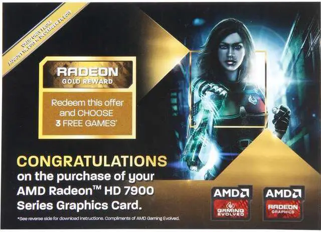 Main image of AMD GIFT- RADEON GOLD REWARD for THREE FREE