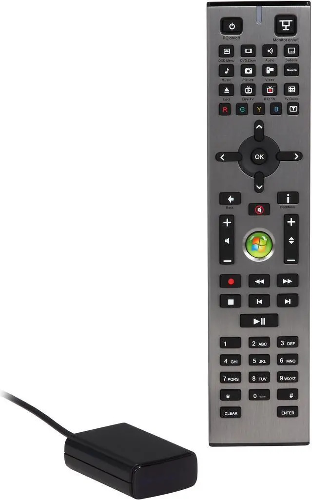 Main image of Foxconn TSIG-IR02 WMC IR Remote & Receiver for  Windows Vista/Window 7