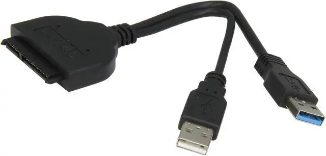 Alt view image 6 of 7 - Intel SSD Upgrade kit including a SATA to USB3.0 data transfer cable, screwdriver & Stop watch