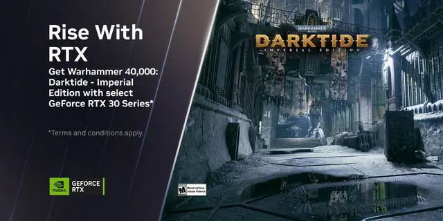Main image of NVIDIA Gift - GeForce RTX Warhammer 40,000: Darktide - imperial edition