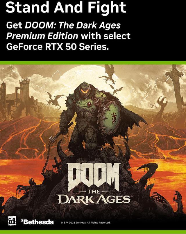 NVIDIA NVIDIA RTX 50 Series Bundle - DOOM: The Dark Ages