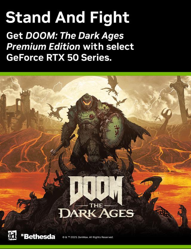 NVIDIA NVIDIA RTX 50 Series Bundle - DOOM: The Dark Ages