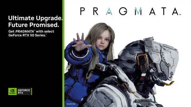 Main image of GPU - PRAGMATA - GeForce RTX 50 Series game Bundle. While supplies last. Bundle applies for qualifying graphics cards