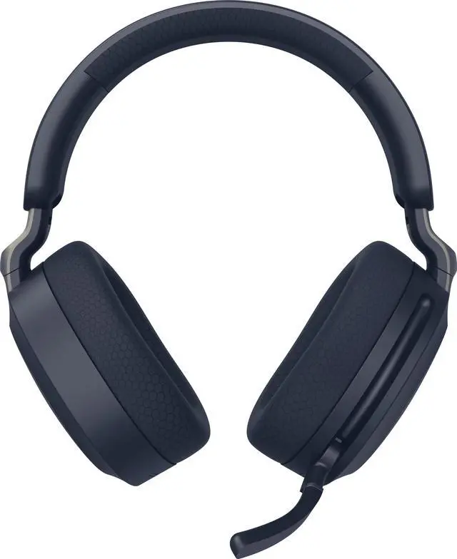 Alt view image 3 of 13 - MSI MAESTRO 500 WIRELESS Gaming Headset, 40mm Drivers, Foldable Design, Active Noise Cancellation, Multi Platform Compatible, Navy