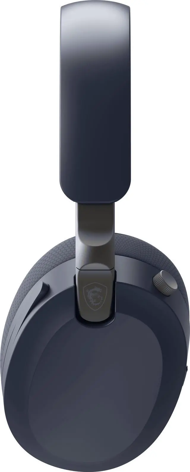 Alt view image 9 of 13 - MSI MAESTRO 500 WIRELESS Gaming Headset, 40mm Drivers, Foldable Design, Active Noise Cancellation, Multi Platform Compatible, Navy