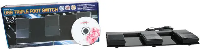 Alt view image 5 of 5 - Scythe USB 3FOOT SWITCH USB Foot Switch Triple
