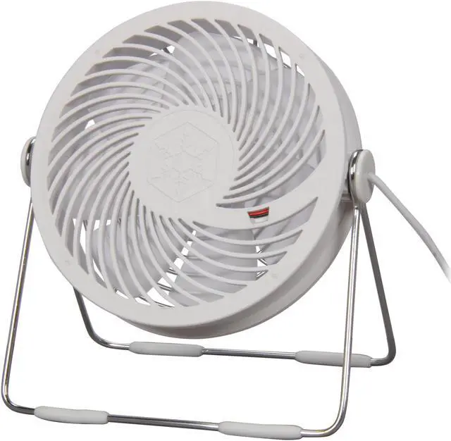 Main image of Silverstone AP121W-USB Air Penetractor USB Powered Desktop Fan, White