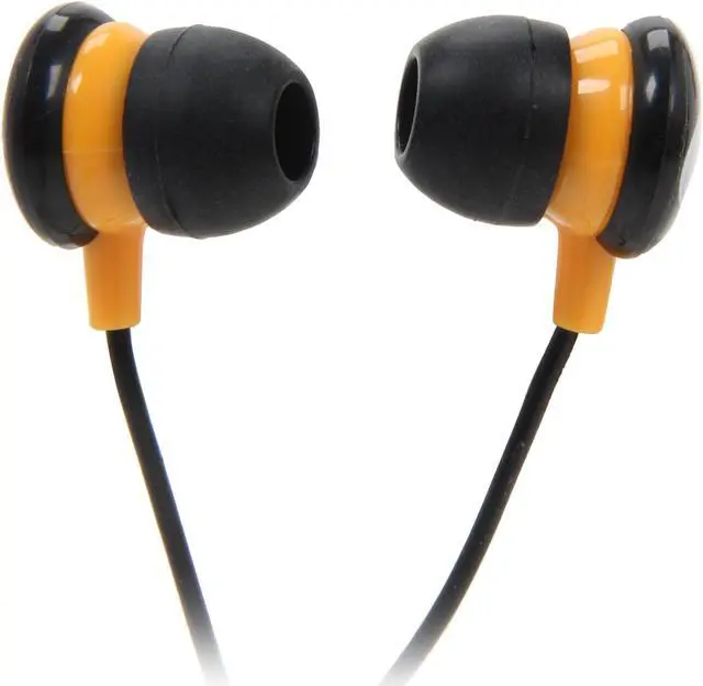 Alt view image 3 of 6 - Newegg Gift - Ear Buds, Black/Orange