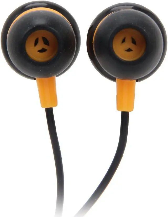 Alt view image 5 of 6 - Newegg Gift - Ear Buds, Black/Orange