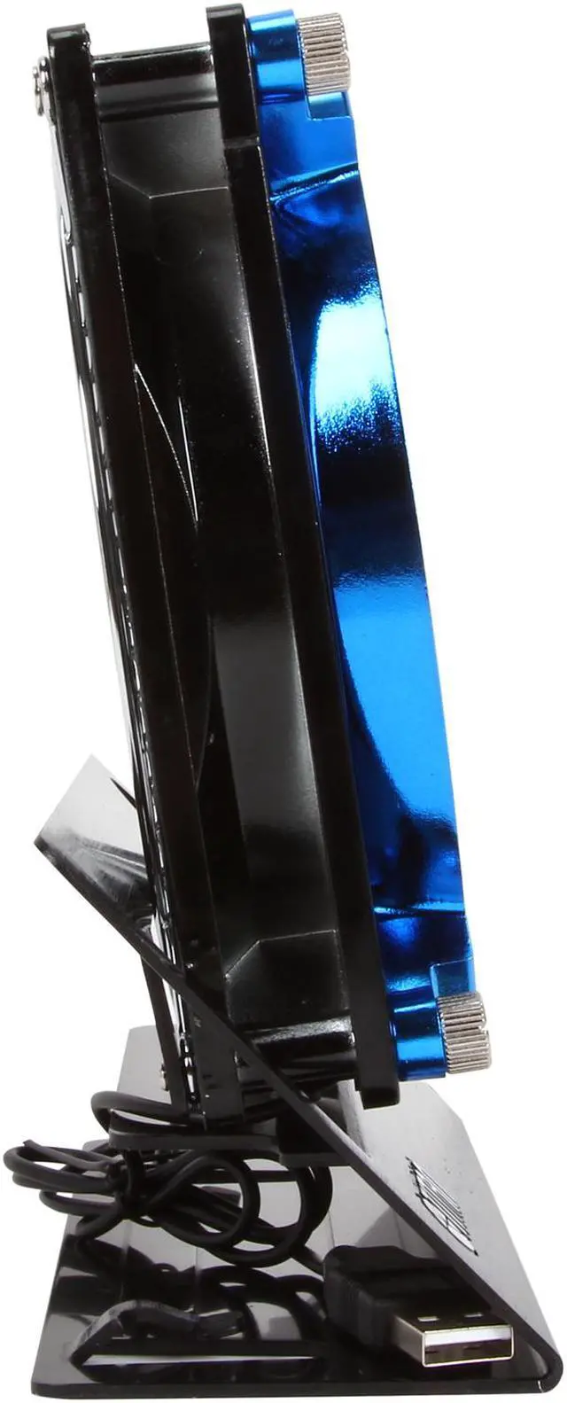 Alt view image 3 of 6 - TITAN TTC-NF01TZ/BB USB Fan, Alumin. Base w/Speed Control