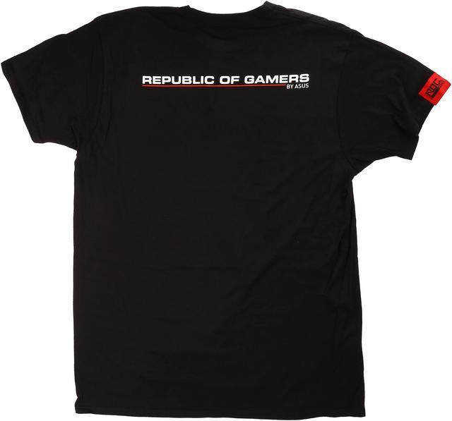 Alt view image 2 of 2 - ASUS ROG T-Shirt Red X-Large