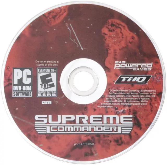 Main image of THQ Gift - Supreme Commander PC Game - OEM