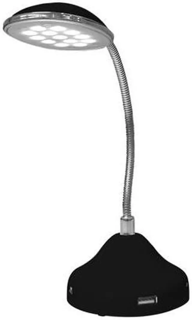 Main image of SIIG AC-H40112-S1 USB LED Lamp w/4-Port USB 2.0 Hub