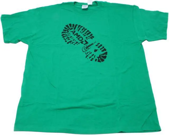 Main image of GENERIC "Stomped" AMD Shirt - Green - OEM