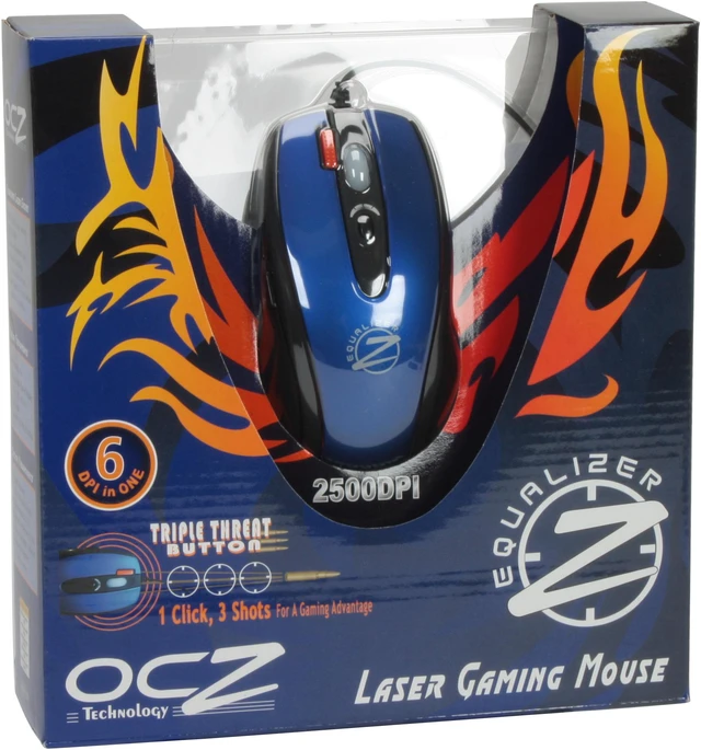 Alt view image 10 of 10 - OCZ Equalizer Laser Gaming Mouse