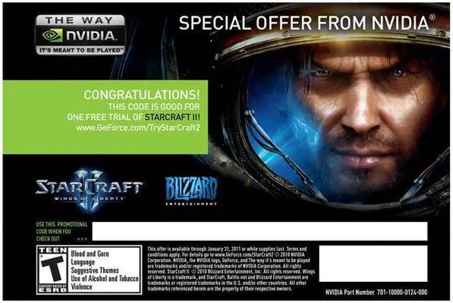 Main image of GIFT StarCraft2 - FREE Trial Version Game coupon