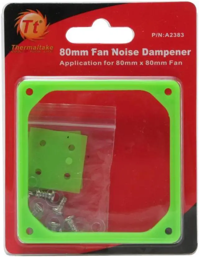 Alt view image 3 of 3 - Thermaltake A2383 80mm Fan Noise Dampener