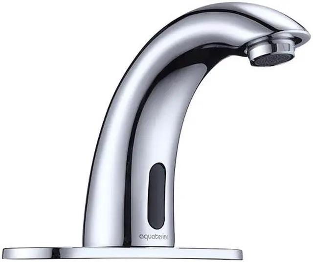 Alt view image 2 of 5 - Automatic Electronic Sensor Touchless Faucet Hands Free Bathroom Vessel Sink Tap