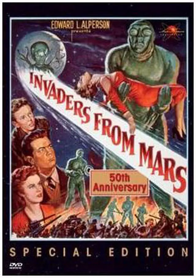 Main image of Invaders From Mars Helena Carter, Arthur Franz, Jimmy Hunt, Morris Ankrum, Leif Erickson, Hillary Brooke, Max Wagner, Milburn Stone, Walter Sande, Janine Perreau